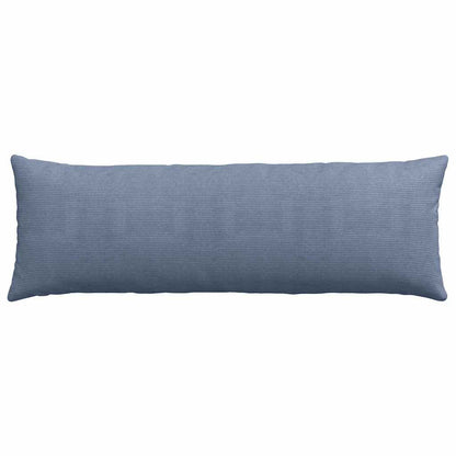 vidaXL Sofakissen 2 Stück Blau 120 x 40 cm Cordstoff
