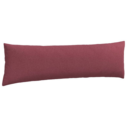 vidaXL Sofakissen 2 pcs Weinrot 145 x 40 cm Stoff