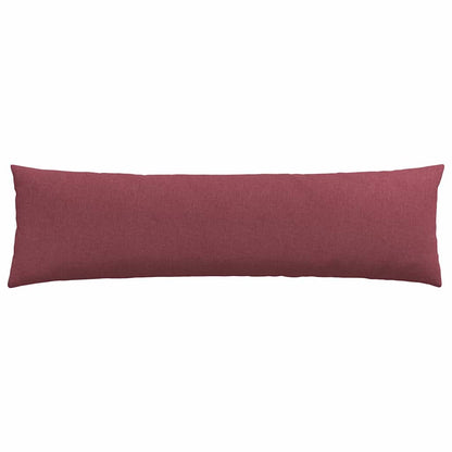 vidaXL Sofakissen 2 pcs Weinrot 145 x 40 cm Stoff