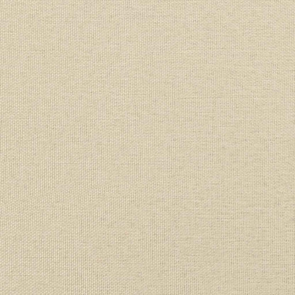 vidaXL Sofakissen 2 pcs Creme 145 x 40 cm Stoff