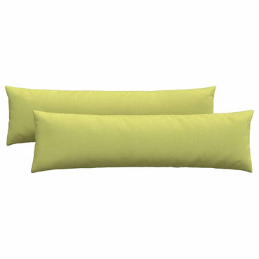 vidaXL Sofakissen 2 pcs Hellgrün 145 x 40 cm Stoff