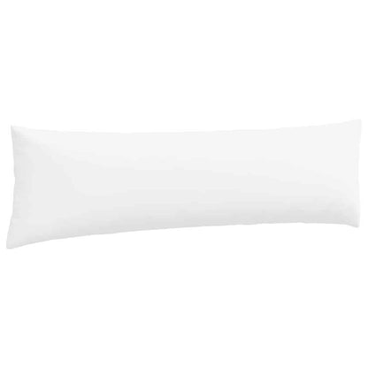 vidaXL Sofakissen 2 pcs Weiß 145 x 40 cm Stoff