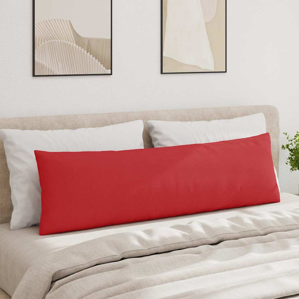vidaXL Sofakissen 2 pcs Rot 145 x 40 cm Stoff