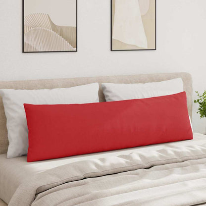 vidaXL Sofakissen 2 pcs Rot 145 x 40 cm Stoff