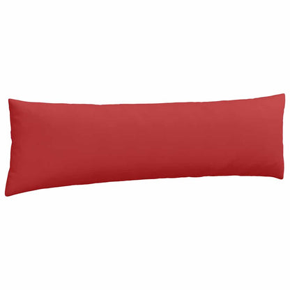 vidaXL Sofakissen 2 pcs Rot 145 x 40 cm Stoff
