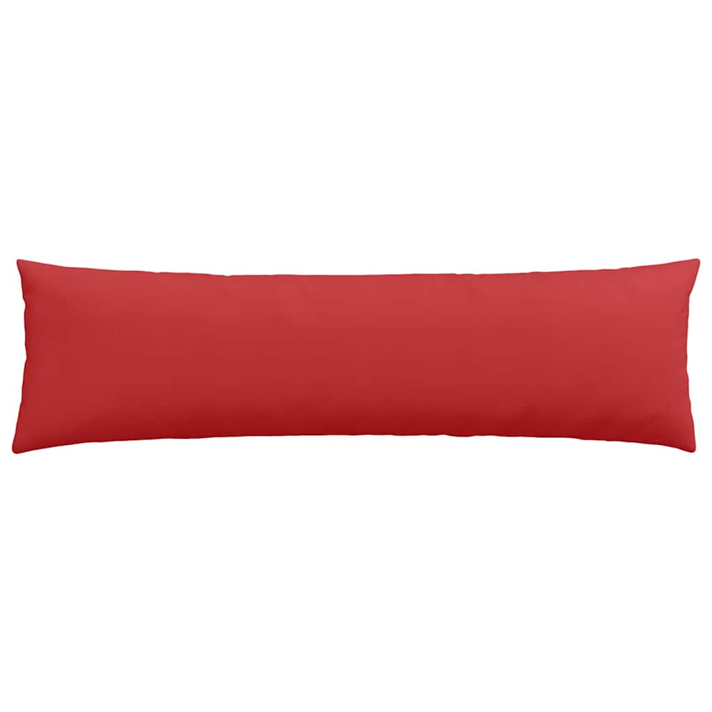 vidaXL Sofakissen 2 pcs Rot 145 x 40 cm Stoff