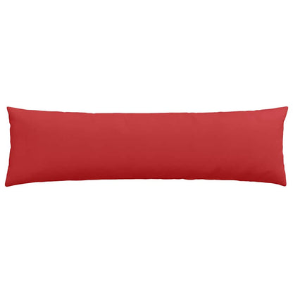 vidaXL Sofakissen 2 pcs Rot 145 x 40 cm Stoff