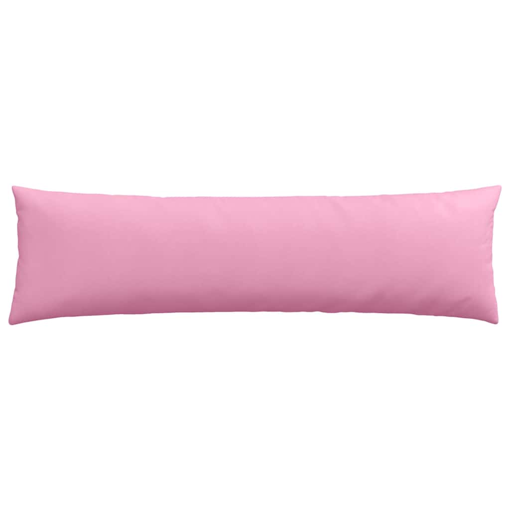 vidaXL Sofakissen 2 pcs Rosa 145 x 40 cm Stoff