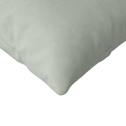 vidaXL Sofakissen 2 Stück Hellgrau 145 x 40 cm Cordstoff