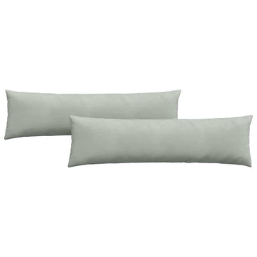 vidaXL Sofakissen 2 Stück Hellgrau 145 x 40 cm Cordstoff
