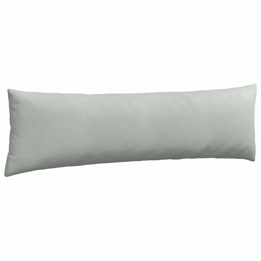 vidaXL Sofakissen 2 Stück Hellgrau 145 x 40 cm Cordstoff