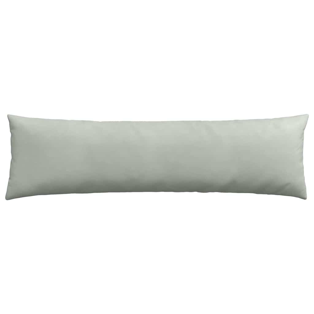vidaXL Sofakissen 2 Stück Hellgrau 145 x 40 cm Cordstoff