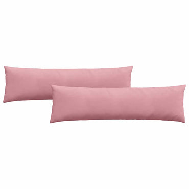 vidaXL Sofakissen 2 Stück Rosa 145 x 40 cm Cordstoff