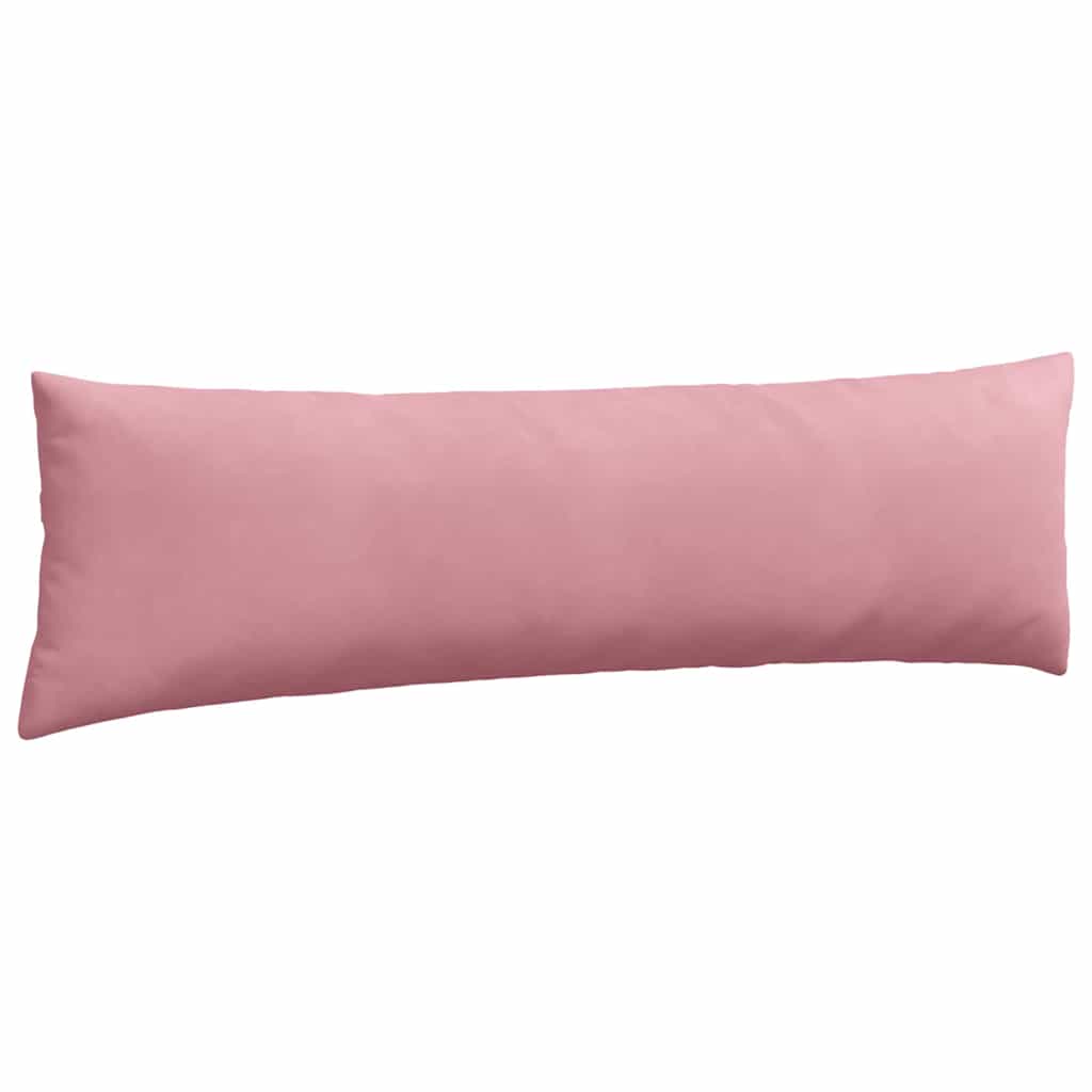 vidaXL Sofakissen 2 Stück Rosa 145 x 40 cm Cordstoff