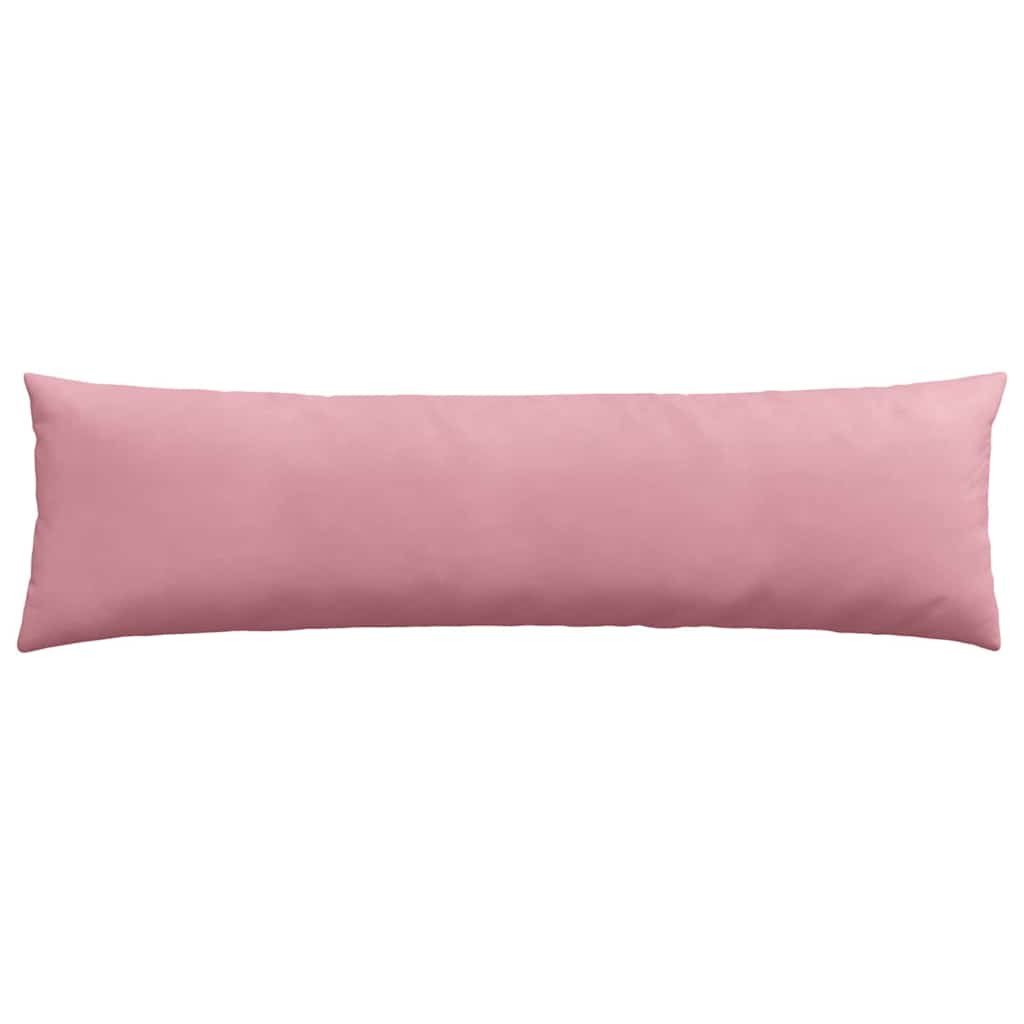 vidaXL Sofakissen 2 Stück Rosa 145 x 40 cm Cordstoff