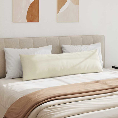 vidaXL Sofakissen 2 Stück Creme 145 x 40 cm Cordstoff