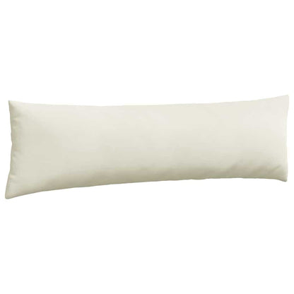 vidaXL Sofakissen 2 Stück Creme 145 x 40 cm Cordstoff