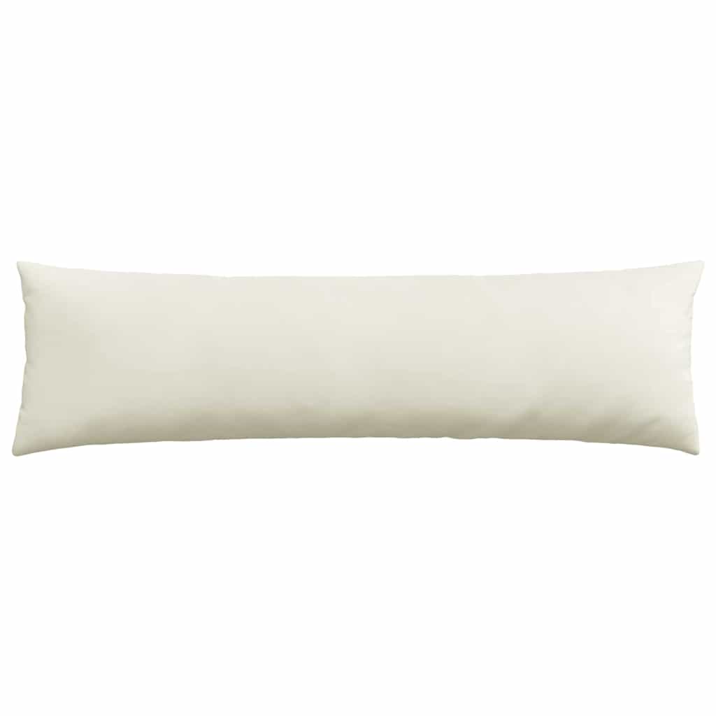 vidaXL Sofakissen 2 Stück Creme 145 x 40 cm Cordstoff