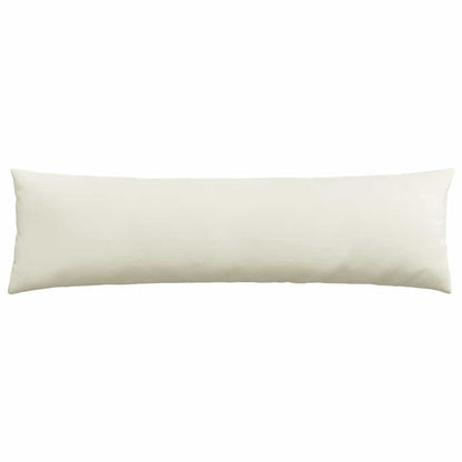 vidaXL Sofakissen 2 Stück Creme 145 x 40 cm Cordstoff