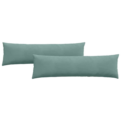 vidaXL Sofakissen 2 Stück Meergrün 145 x 40 cm Cordstoff
