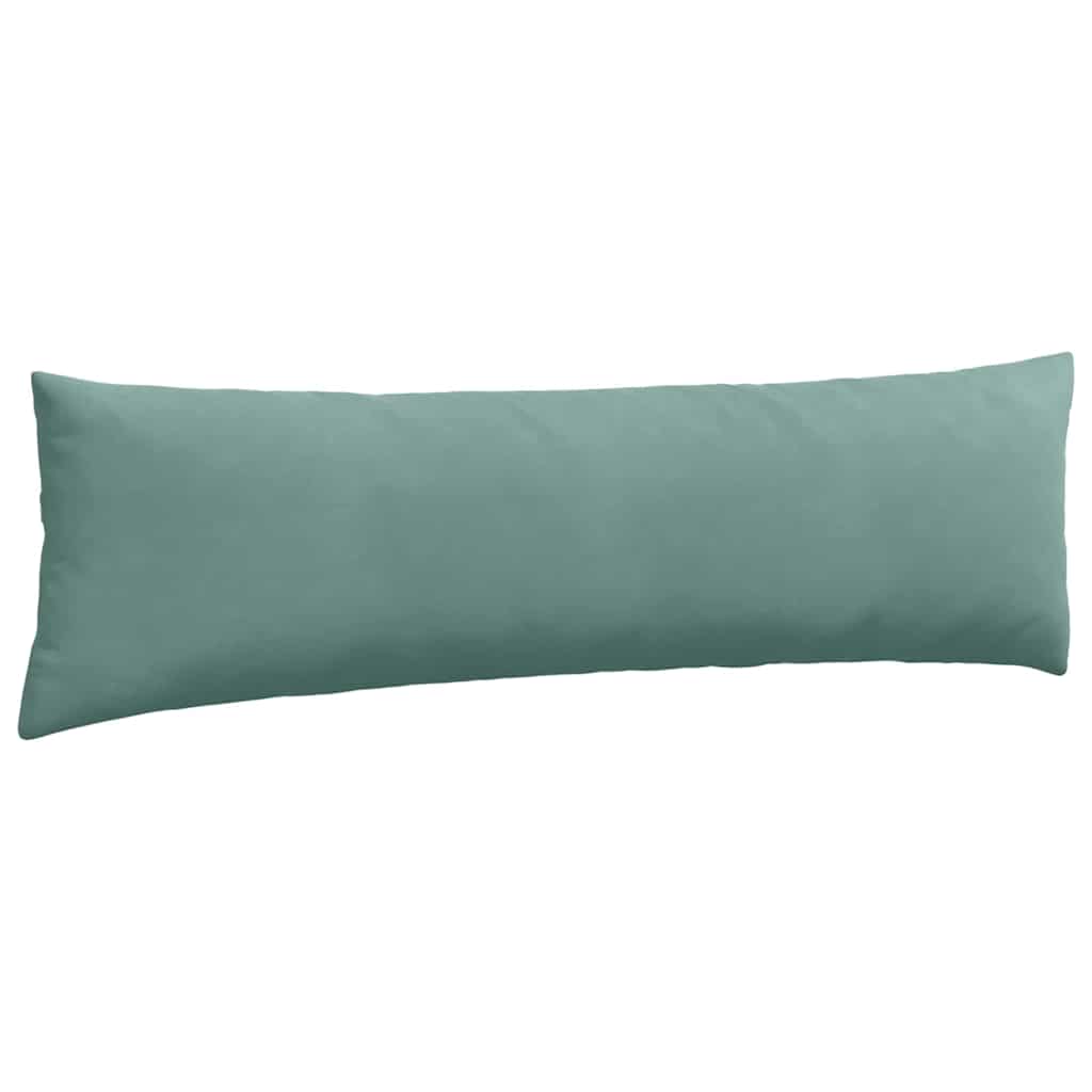 vidaXL Sofakissen 2 Stück Meergrün 145 x 40 cm Cordstoff