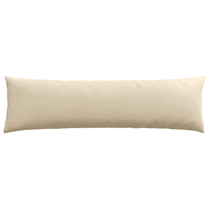 vidaXL Sofakissen 2 Stück Creme 145 x 40 cm Stoff