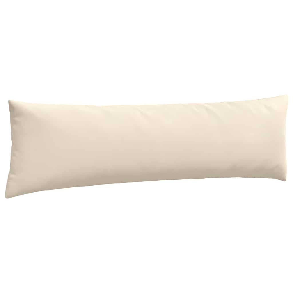vidaXL Sofakissen 2 Stück Beige 145 x 40 cm Stoff