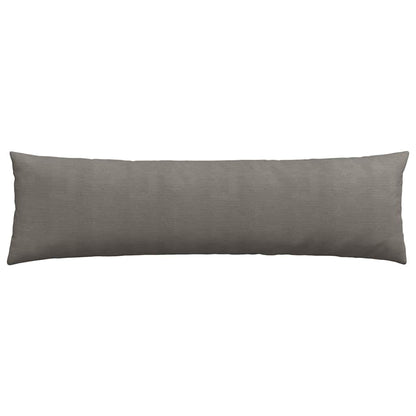 vidaXL Sofakissen 2 Stück Hellgrau 145 x 40 cm Cordstoff