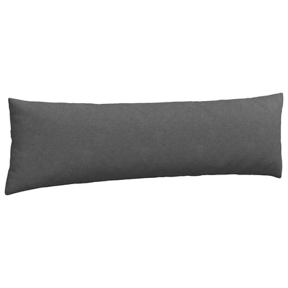 vidaXL Sofakissen 2 Stück Dunkelgrau 145 x 40 cm Cordstoff