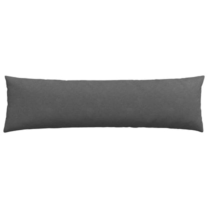 vidaXL Sofakissen 2 Stück Dunkelgrau 145 x 40 cm Cordstoff