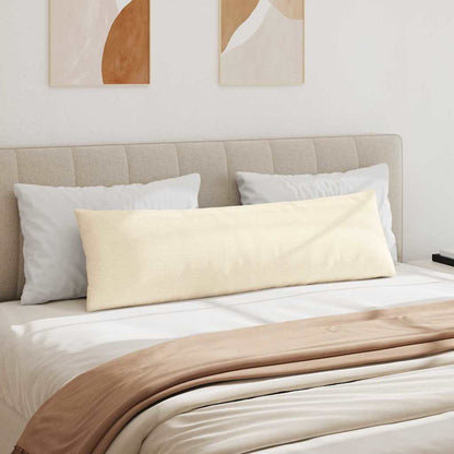vidaXL Sofakissen 2 Stück Creme 145 x 40 cm Cordstoff