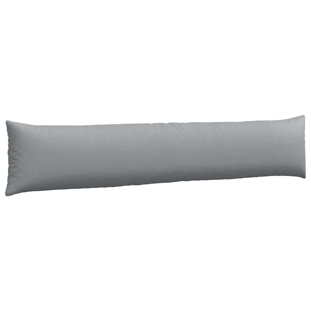 vidaXL Sofakissen 2 pcs Hellgrau 200 x 40 cm Stoff