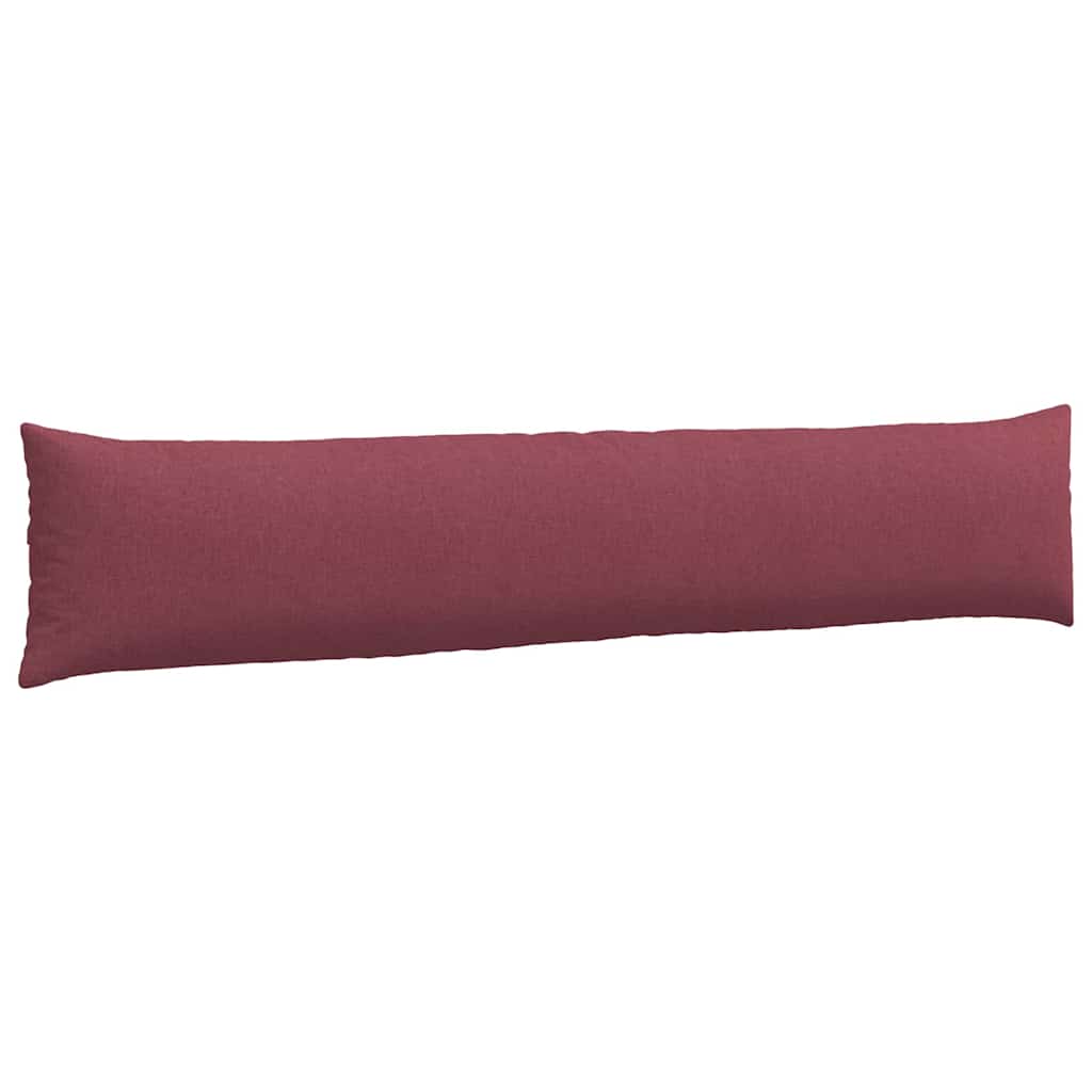 vidaXL Sofakissen 2 pcs Weinrot 200 x 40 cm Stoff