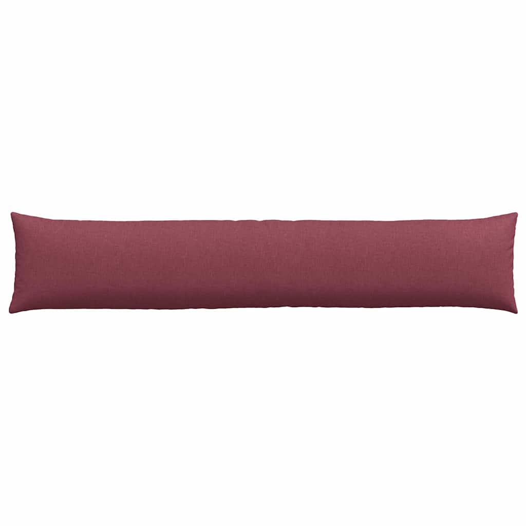 vidaXL Sofakissen 2 pcs Weinrot 200 x 40 cm Stoff