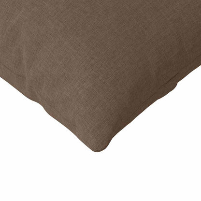 vidaXL Sofakissen 2 pcs Braun 200 x 40 cm Stoff