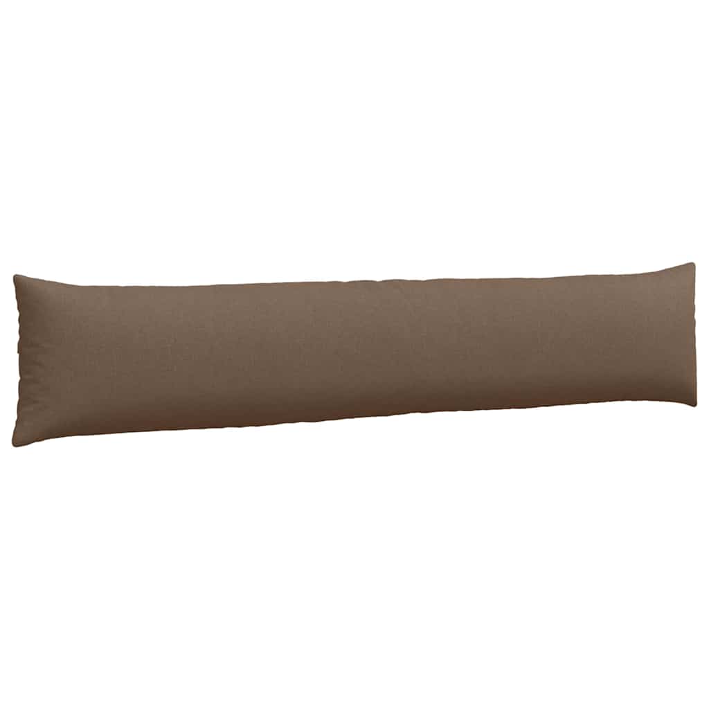 vidaXL Sofakissen 2 pcs Braun 200 x 40 cm Stoff