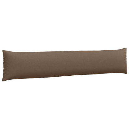 vidaXL Sofakissen 2 pcs Braun 200 x 40 cm Stoff
