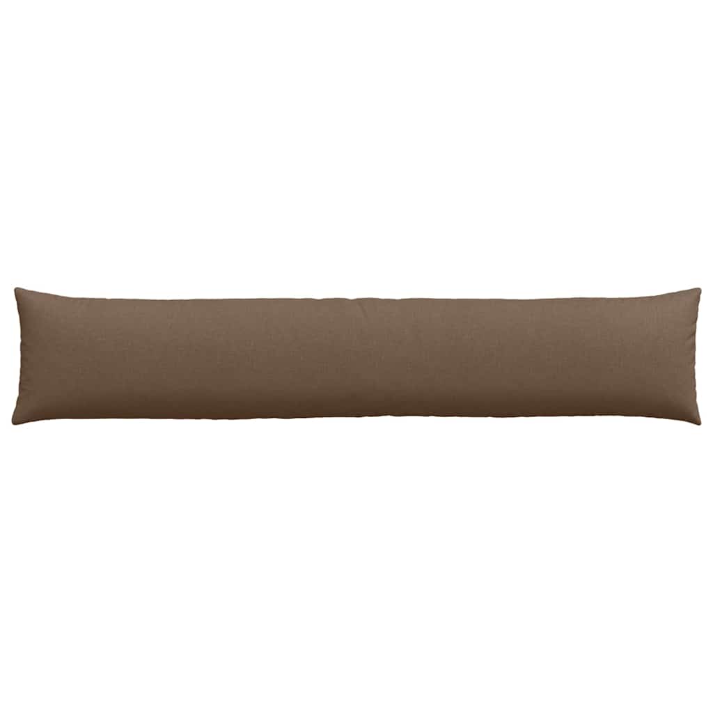 vidaXL Sofakissen 2 pcs Braun 200 x 40 cm Stoff