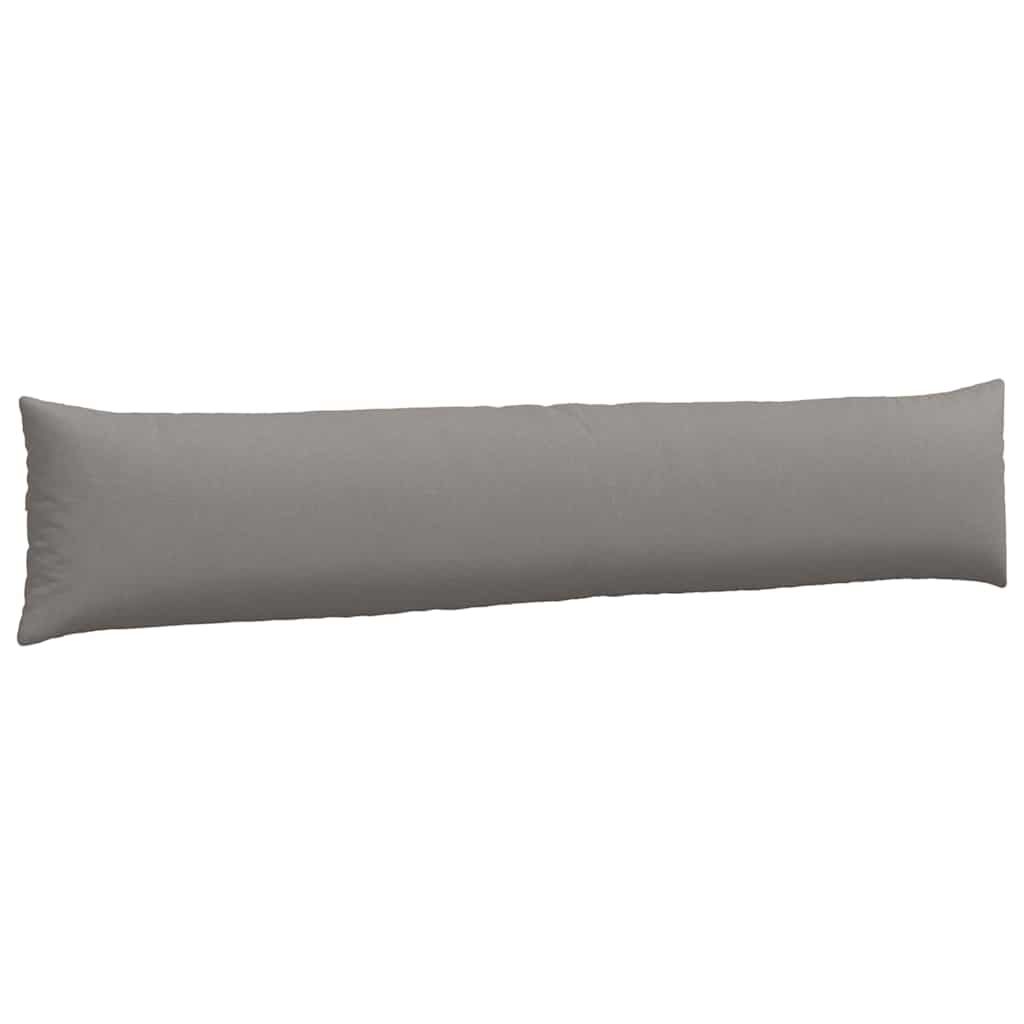 vidaXL Sofakissen 2 pcs Taupe 200 x 40 cm Stoff
