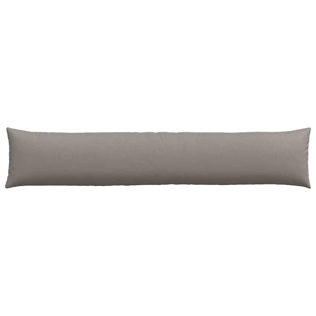 vidaXL Sofakissen 2 pcs Taupe 200 x 40 cm Stoff