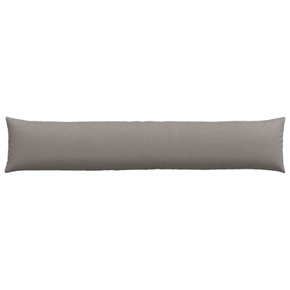 vidaXL Sofakissen 2 pcs Taupe 200 x 40 cm Stoff
