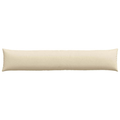vidaXL Sofakissen 2 pcs Creme 200 x 40 cm Stoff