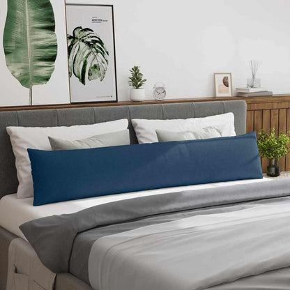 vidaXL Sofakissen 2 pcs Blau 200 x 40 cm Stoff