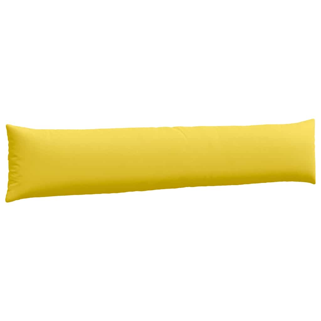 vidaXL Sofakissen 2 pcs Helles Gelb 200 x 40 cm Stoff