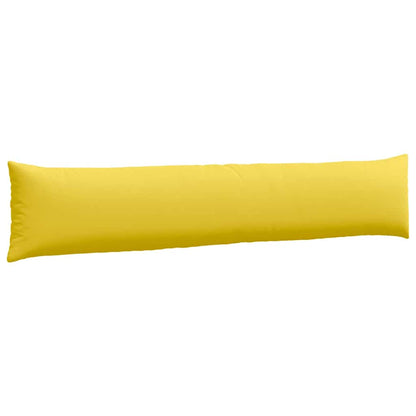 vidaXL Sofakissen 2 pcs Helles Gelb 200 x 40 cm Stoff