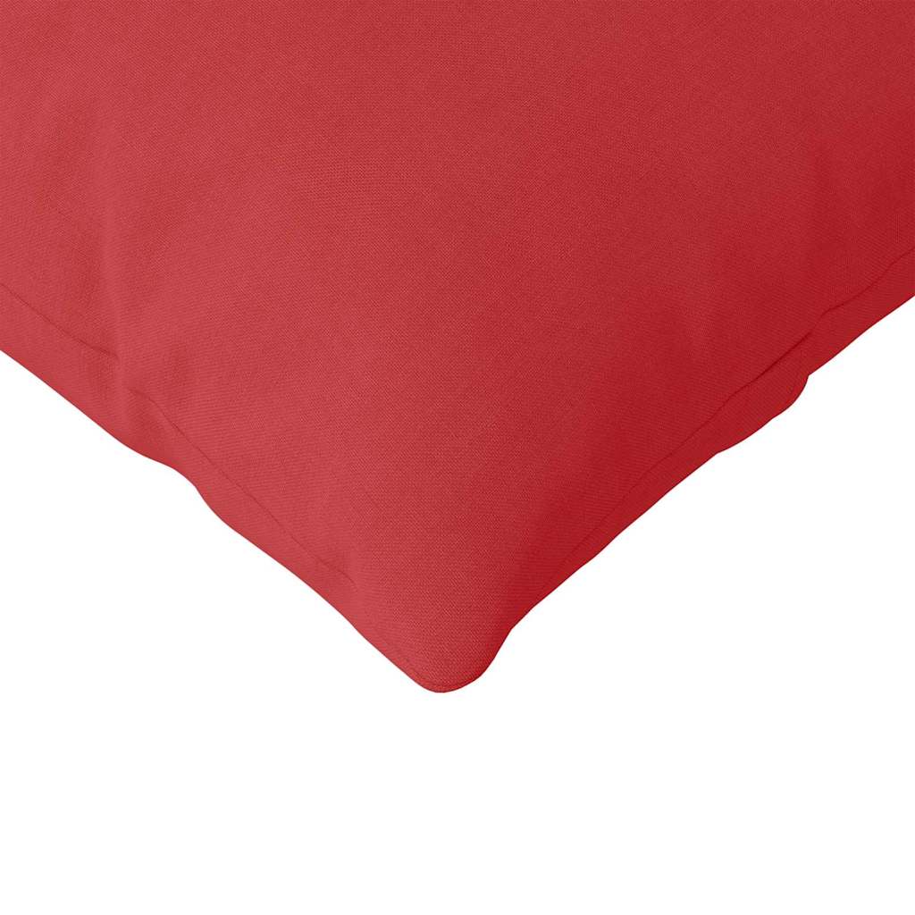 vidaXL Sofakissen 2 pcs Rot 200 x 40 cm Stoff