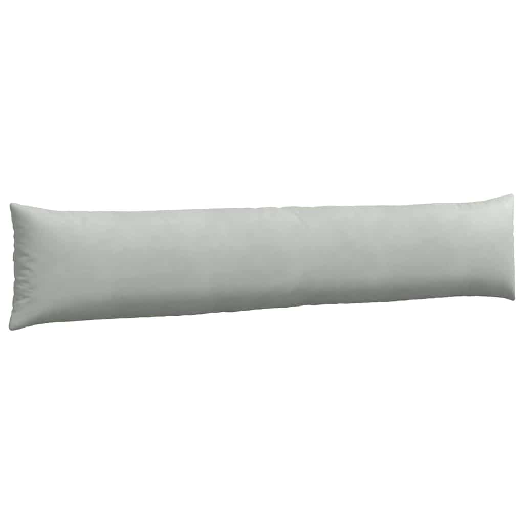 vidaXL Sofakissen 2 Stück Hellgrau 200 x 40 cm Cordstoff