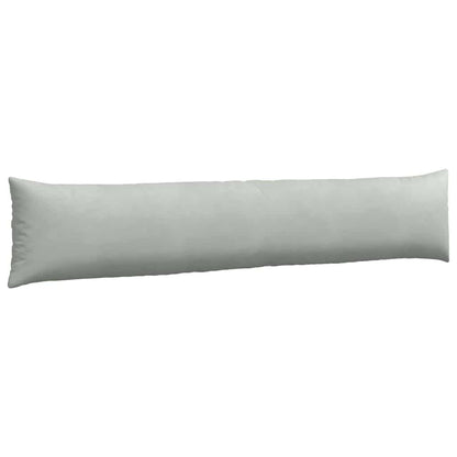 vidaXL Sofakissen 2 Stück Hellgrau 200 x 40 cm Cordstoff