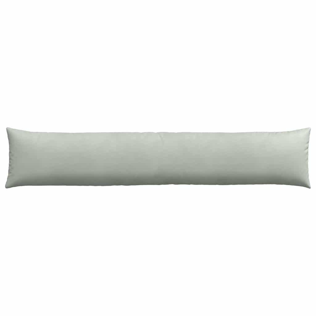 vidaXL Sofakissen 2 Stück Hellgrau 200 x 40 cm Cordstoff