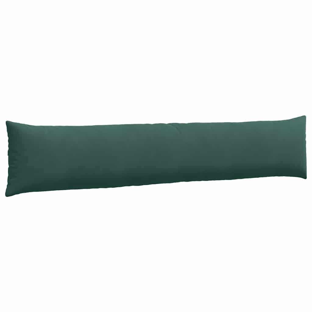 vidaXL Sofakissen 2 Stück Dunkelgrün 200 x 40 cm Cordstoff